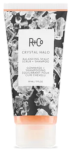 R & Co Crystal Halo Balancing Scalp Scrub + Shampoo