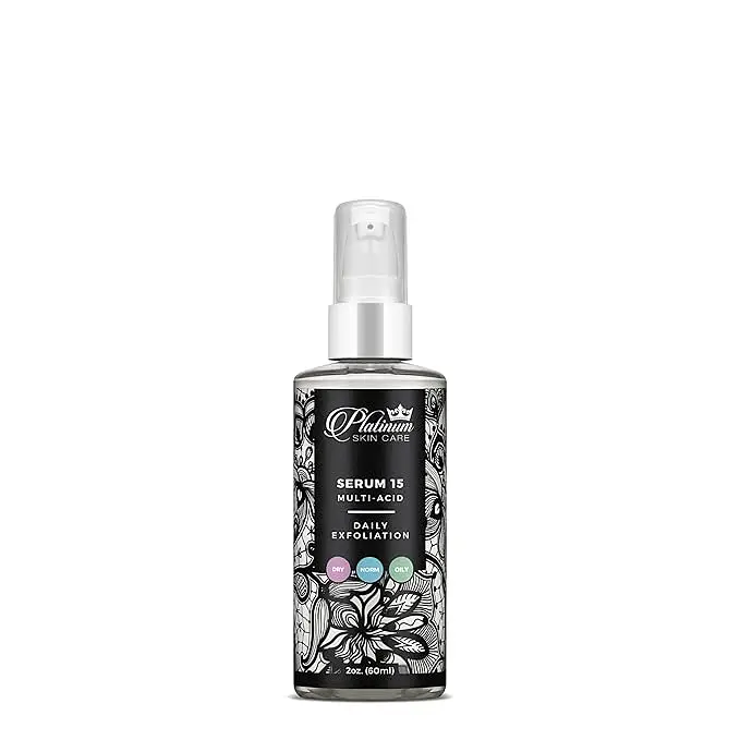 Platinum Skincare Serum 15 Multi-Acid