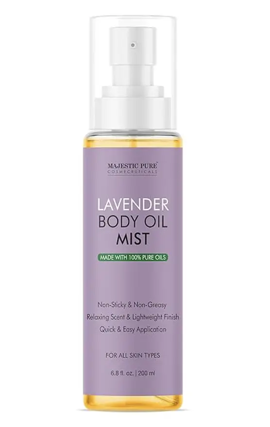 Majestic Pure Cosmeceuticals Lavender Body Oil Mist