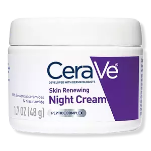CeraVe Skin Renewing Night Cream to Soften Skin