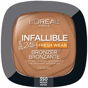 L'Oreal Infallible Up To 24H Fresh Wear Soft Matte Bronzer Medium