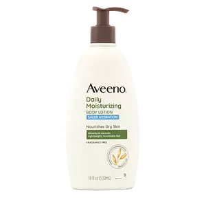 Aveeno Daily Moisturizing Sheer Hydration Dry Skin Lotion
