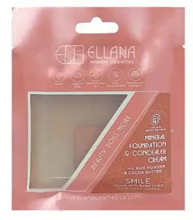 Ellana Mineral Cosmetics Cream To Powder Concealer Refill With SPF 16 Mineral Skinshield Smile