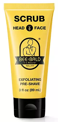 Bee Bald Scrub Exfoliating Pre-Shave