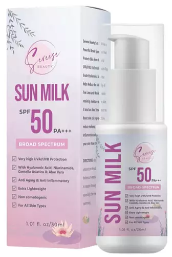 Sereese Beauty Sun Milk SPF 50 PA+++