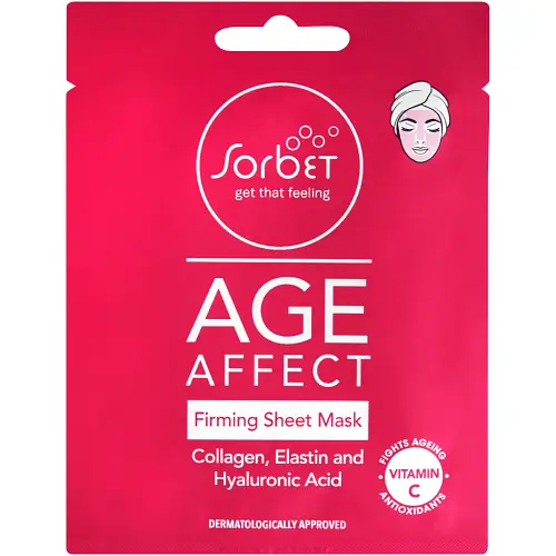 Sorbet Beauty Salon Age Affect Firming Sheet Mask