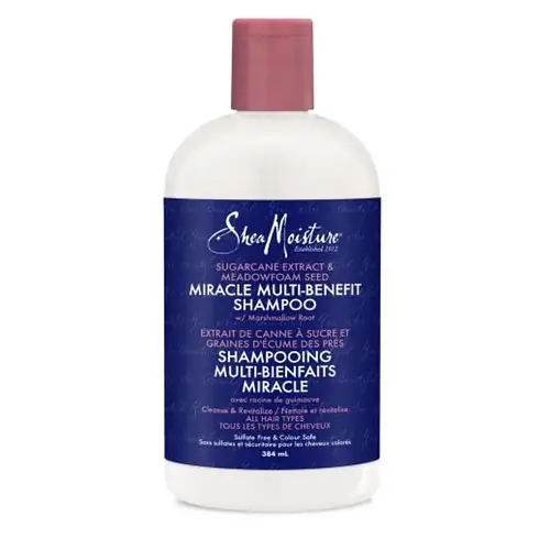 Shea Moisture Sugarcane And Meadowfoam Miracle Multi-Benefit Shampoo