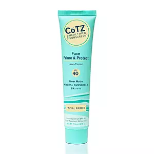 Cotz Skincare Face Prime & Protect SPF 40 Non-tinted