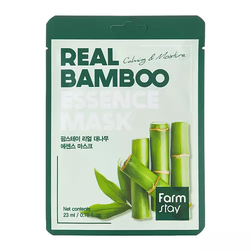 Farm Stay Real Bamboo Essence Mask Green