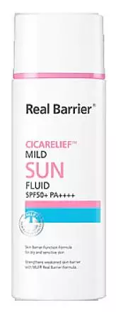 Real Barrier Cicarelief Mild Sun Fluid SPF 50+ PA++++