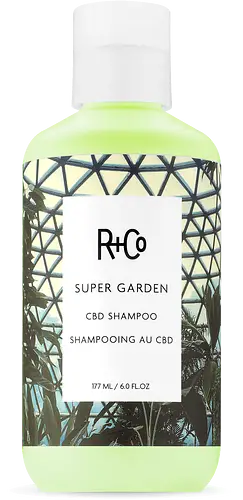 R & Co Super Garden CBD Shampoo