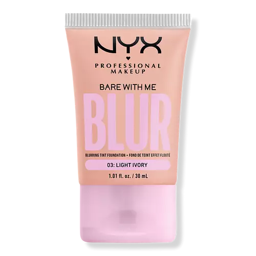 NYX Cosmetics Bare With Me Blur Skin Tint Foundation Light Ivory