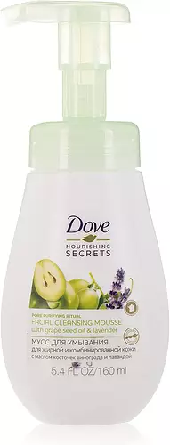 Dove Facial Cleansing Mousse Grapeseed Oil & Lavender