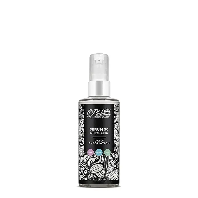 Platinum Skincare Serum 30 Multi-Acid