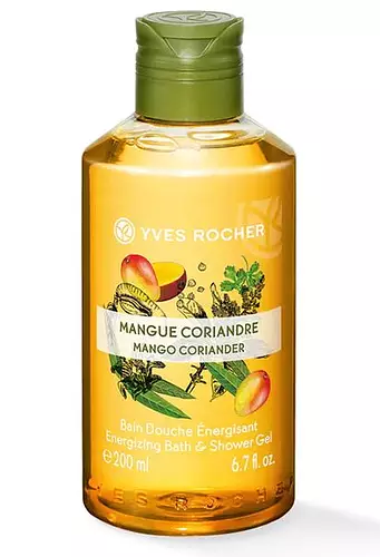 Yves Rocher Energizing Bath & Shower Gel Mango Coriander