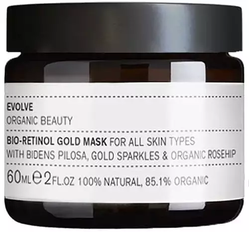 Evolve Organic Beauty Bio-Retinol Gold Face Mask