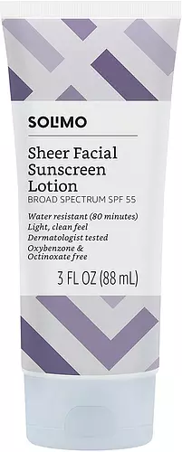 Solimo Sheer Facial Sunscreen Lotion SPF 55
