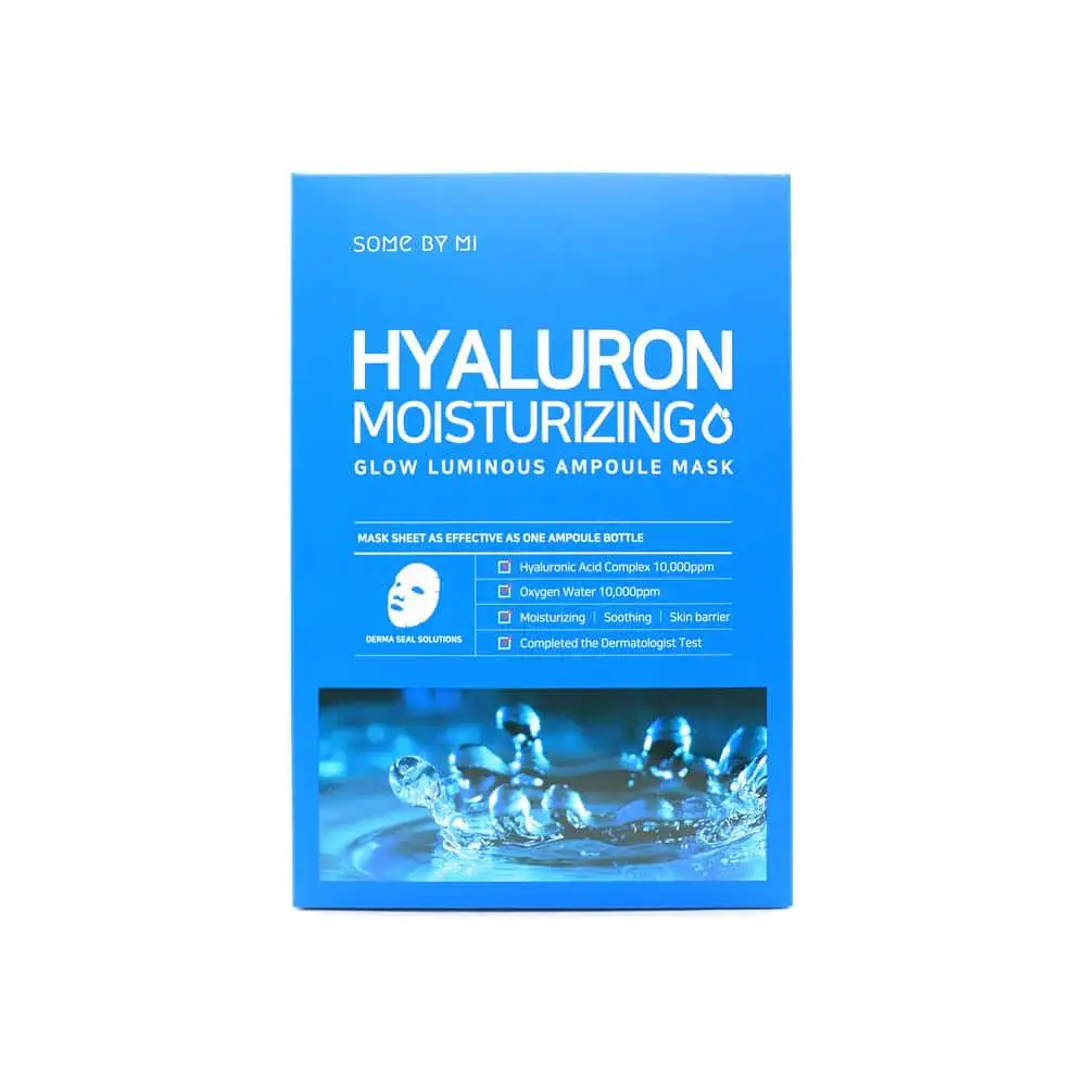 Some By Mi Glow Luminous Ampoule Mask Hyaluron Moisturizing