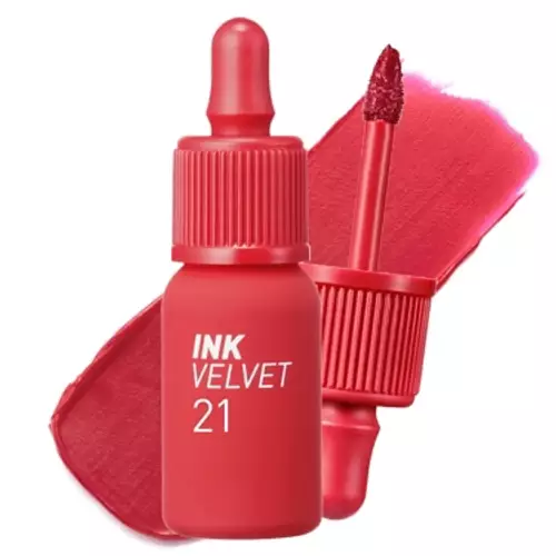 Peripera Ink Velvet 21 Vitality Coral Red
