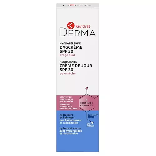 Kruidvat Derma SPF30 Hydraterende Dagcrème