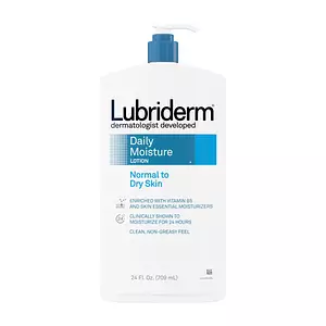 Lubriderm Daily Moisture Hydrating Unscented Body Lotion with Pro-Vitamin B5