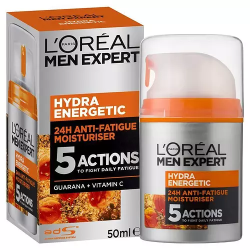 L'Oreal Hydra Energetic Anti-Fatigue Moisturizing Lotion 5 Actions