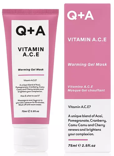 Q + A Vitamin A.C.E Warming Gel Mask