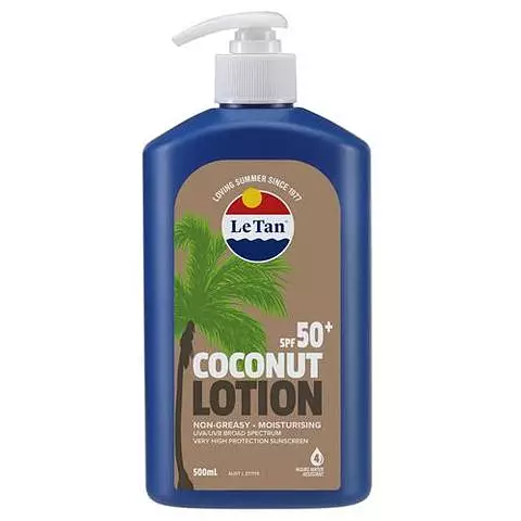 Le Tan Coconut SPF50+ Lotion