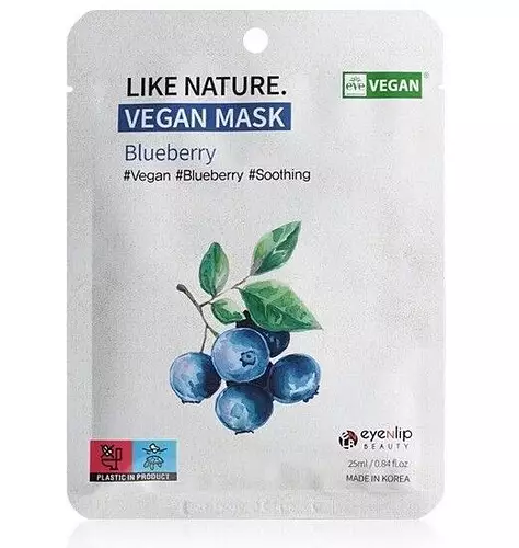 EYENLIP BEAUTY Like Nature Vegan Mask Blueberry