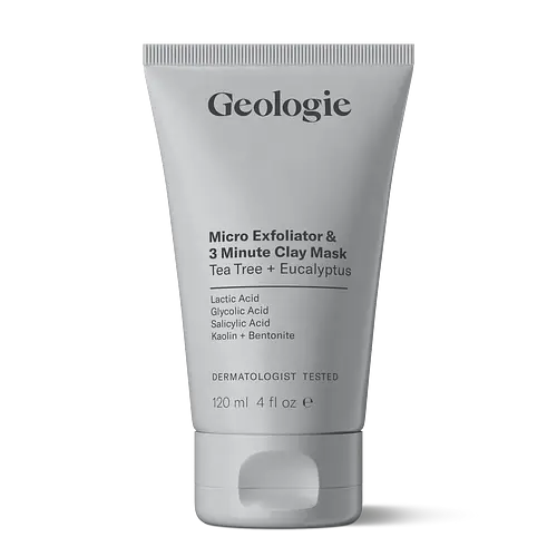 Geologie Micro Exfoliator & 3 Minute Clay Mask