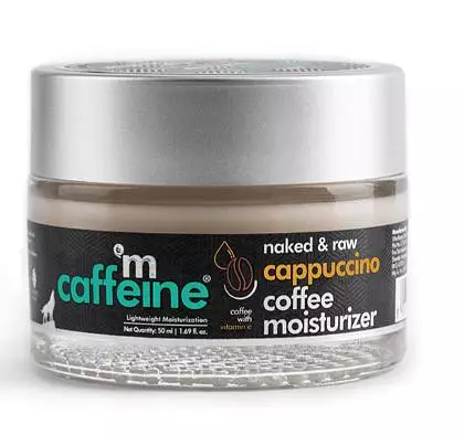 mCaffeine Cappuccino Coffee Face Moisturizer with Vitamin E - Almond Milk