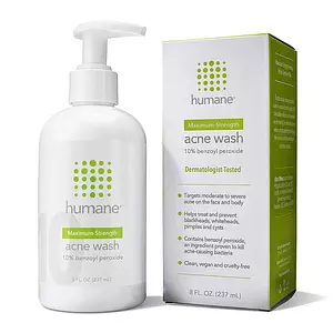 Humane Maximum-Strength 10% Acne Wash