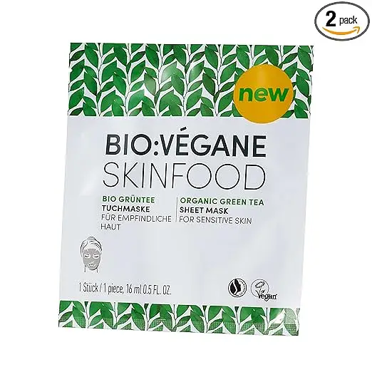 Bio:Vegane Organic Green Tea Sheet Mask
