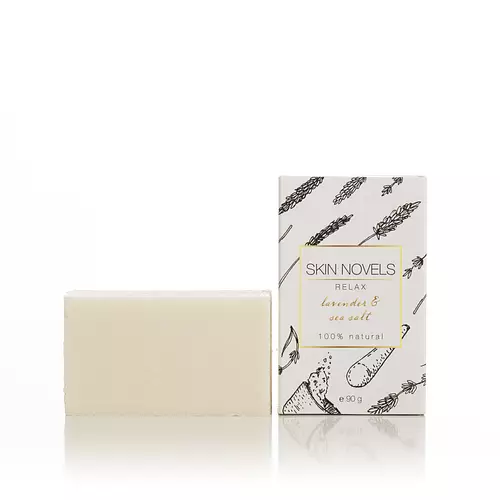 Skin Novels Relax Lavender & Sea Salt Natural Soap