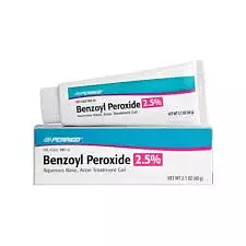 Perrigo Benzoyl Peroxide 2.5% Acne Treatment Gel