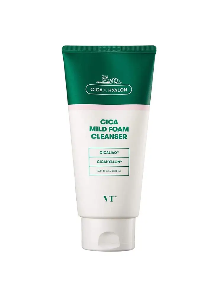 VT Cosmetics Cica Mild Foam Cleanser (Ingredients Explained)