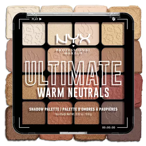 NYX Cosmetics Ultimate Shadow Palette Warm Neutrals