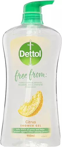 Dettol Free From Citrus Shower Gel