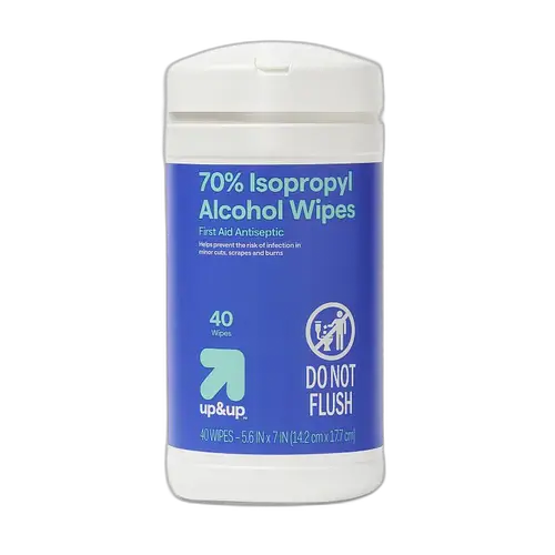 up&up 70% Isopropyl Alcohol Wipes