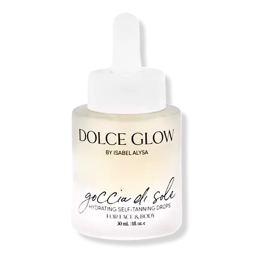 Dolce Glow Goccia di Sole Hydrating Self-Tanning Serum Drops for Face and Body