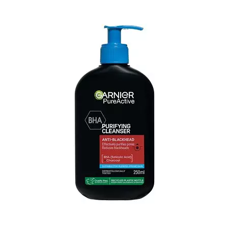 Garnier Pure Active Anti-Blackhead Charcoal Purifying Cleanser
