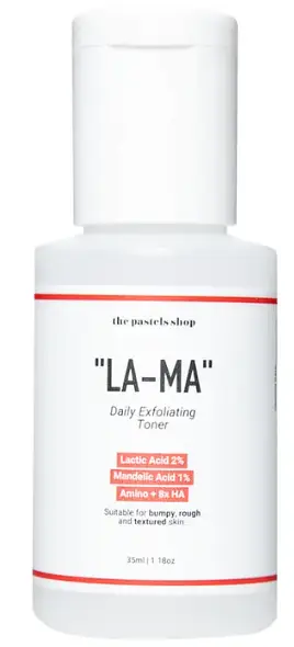 The Pastels Shop La-Ma Daily Exfoliating Toner