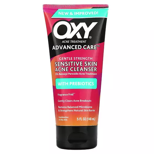 Oxy Sensitive Skin Acne Cleanser 5% Benzoyl Peroxide