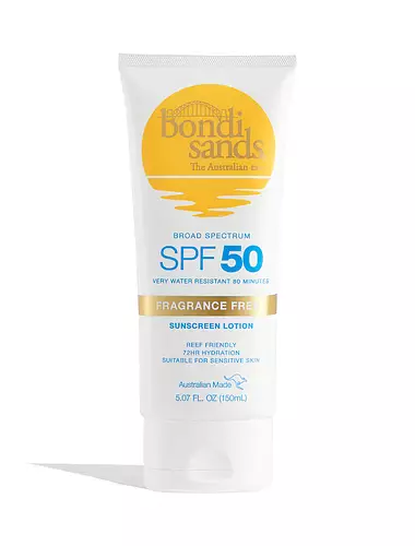 bondi sands SPF 50 Fragrance Free Sunscreen Lotion