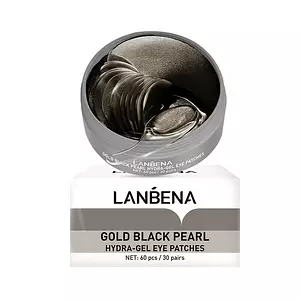 LANBENA Gold Black Pearl Hydra-Gel Eye Patches