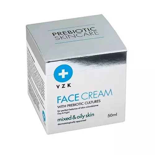 VZK Prebiotic Face Cream for Oily and Combination Skin