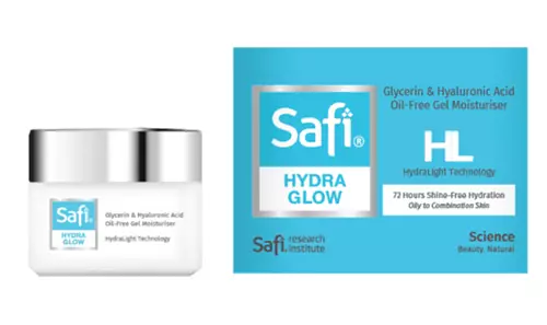 Safi Hydra Glow Hydralight Glycerin & Hyaluronic Acid Oil-Free Gel Moisturiser