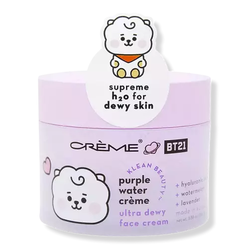 The Creme Shop BT21 BABY RJ Purple Water Crème Klean Beauty