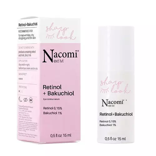Nacomi Retinol + Bakuchiol Eye Contour Serum