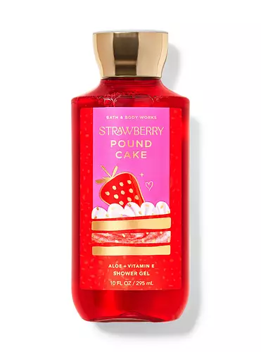 Bath & Body Works Strawberry Pound Cake Shower Gel